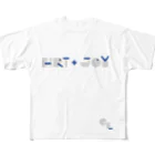 CL君臨時販売所のHRT+JOY Tシャツ フルグラフィックTシャツ