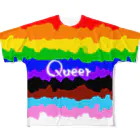 kashiwamochi-NBiのおおきくQueerを主張する All-Over Print T-Shirt