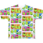 ☆あゆ ころ たろの☆ ハッピーライフの総柄 コミックカッパ All-Over Print T-Shirt