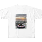 peniのSushi on the beach フルグラフィックTシャツ