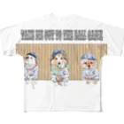 かわいいにゃんことワンコの絵のお店のわんこリーグ All-Over Print T-Shirt