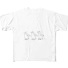 ピゴセリス属のしんぷるピゴセリス属 All-Over Print T-Shirt