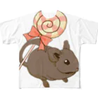 Lichtmuhleのキャンディデグー.png フルグラフィックTシャツ