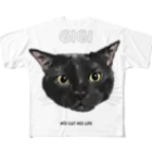 猫のイラスト屋さんのgigi All-Over Print T-Shirt