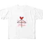 handmade asyouareの相合い傘 All-Over Print T-Shirt