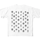 「オレ達のトレンドクエスト」公式グッズショップの「オレ達のトレンドクエスト」ロゴTシャツ タイプB All-Over Print T-Shirt