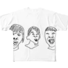 funny_faceの姉妹 All-Over Print T-Shirt
