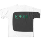 Rail Square のビデオ1 フルグラフィックTシャツ