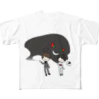 秌藤ちゆの自戒 フルグラフィックTシャツ