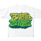 Memorychain StoreのBitcorn Battle フルグラフィックTシャツ