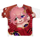 個人Vtuberテンタクル七海ショップSUZURI支店のぺったんテンタクル七海 All-Over Print T-Shirt