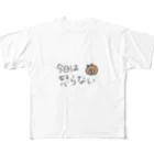 POKOの喧嘩って嫌よね フルグラフィックTシャツ