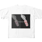 ASHITAGAMIENAIのASHITAGAMIENAI(苺乳) All-Over Print T-Shirt