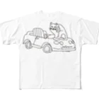 MeowonderoomWearのニャンダールーム猫　絵だけver All-Over Print T-Shirt