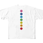eight8infinitoの輪 フルグラフィックTシャツ