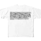 ケラトプスユウタの読まなくて良いです　第2弾　ティランノサウルス・レクス All-Over Print T-Shirt