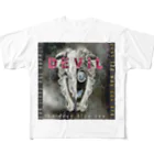 PALA's SHOP　cool、シュール、古風、和風、のDEVIL　「Just the way you are .」 フルグラフィックTシャツ