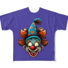 LalaDesign-shopの「ハーレイ (Harley)」＆ピエール (Pierre) All-Over Print T-Shirt