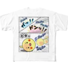 かいほう屋のマヨ「ゴロゴロ」オノマトペ All-Over Print T-Shirt