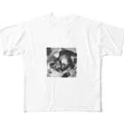 aviorのミニシュナ　 All-Over Print T-Shirt