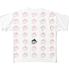 ぷるぷるのねむい All-Over Print T-Shirt