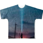 LUZ ORACEL FILMSのSTAR search All-Over Print T-Shirt