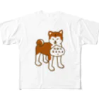 日々好日屋2号店の秋田犬 All-Over Print T-Shirt