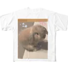 ウサ王の垂れ耳 All-Over Print T-Shirt