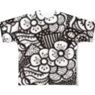 ComillyのUMENOMOYO フルグラフィックTシャツ