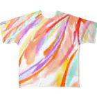 amorphousのW -えがおのしわ- シリーズ02 All-Over Print T-Shirt