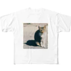 ハネ(🦄)のねこ猫ネコ フルグラフィックTシャツ