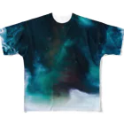 えび ☞ 液体彫刻の宇宙 フルグラフィックTシャツ
