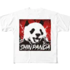 MessagEのSHIN PANDA フルグラフィックTシャツ