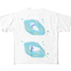 tokimekizaのねむねむシロクマ All-Over Print T-Shirt