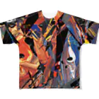 ボンドアートストア on SUZURIの【C-series】YOKABAI model ／ 冨永ボンド All-Over Print T-Shirt