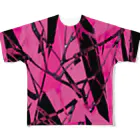 ボンドアートストア on SUZURIの【C-series】RIKAMAMO model ／ 冨永ボンド All-Over Print T-Shirt