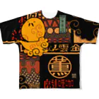 花日和 畳の妖怪おきんとさん All-Over Print T-Shirt