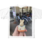 KaniccoCeramicsの🗳🐇🚲 フルグラフィックTシャツ