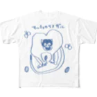 Fool and Kingのマッチョのリスザル All-Over Print T-Shirt