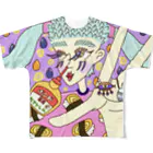 ぱっしょんふるーつのくるしい All-Over Print T-Shirt