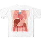 Art-soulのIn the body All-Over Print T-Shirt