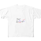 Rakugaki SanのBetti reaction All-Over Print T-Shirt