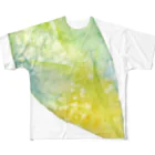 暖暖あたたかの葉っぱ All-Over Print T-Shirt