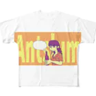 Antslumのビール女性 フルグラフィックTシャツ