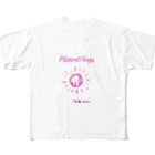 30k.p.yogaのいろち フルグラフィックTシャツ