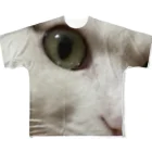 わが家の猫山さん。の猫山さん。はるがきた。 All-Over Print T-Shirt