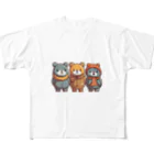 Cute ケース屋のクマ三兄弟 フルグラフィックTシャツ