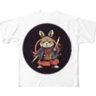 JAPANESKのサムライニィ フルグラフィックTシャツ