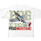 Atelier NyaoのP51 MUSTANG（マスタング） All-Over Print T-Shirt