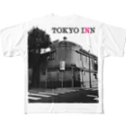 猫山アイス洋品店のTOKYO INN フルグラフィックTシャツ